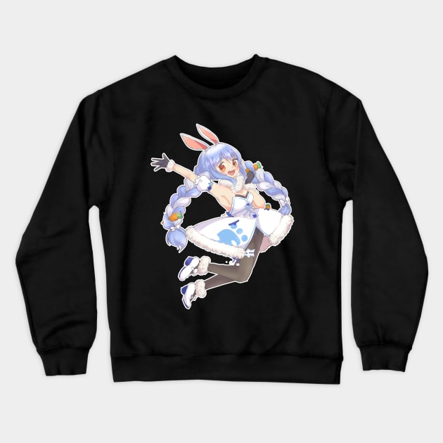 Usada Pekora peko! Crewneck Sweatshirt by haloclo18